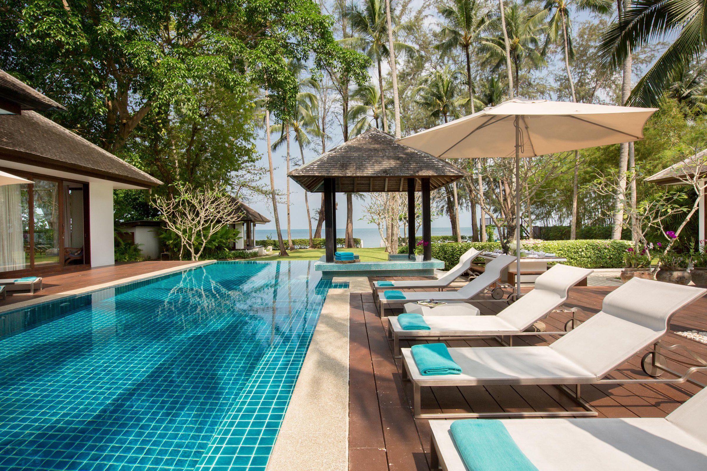 Main pool and plunge pool