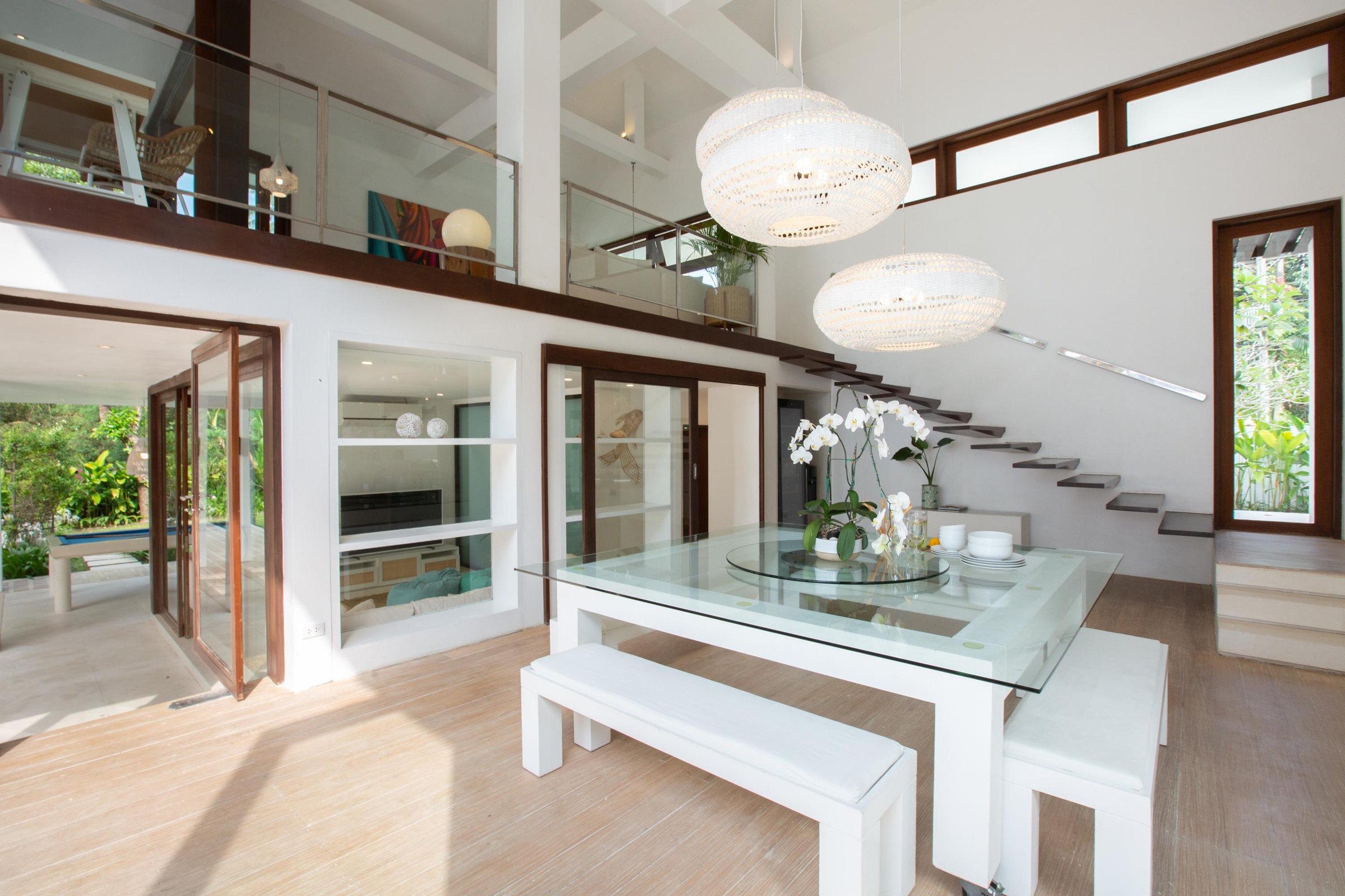 Private dining for your villa group
